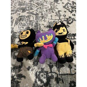 Bendy and the ink machine- Purple Plush, Dark Revival, Sammy Lawrence Plush Bund